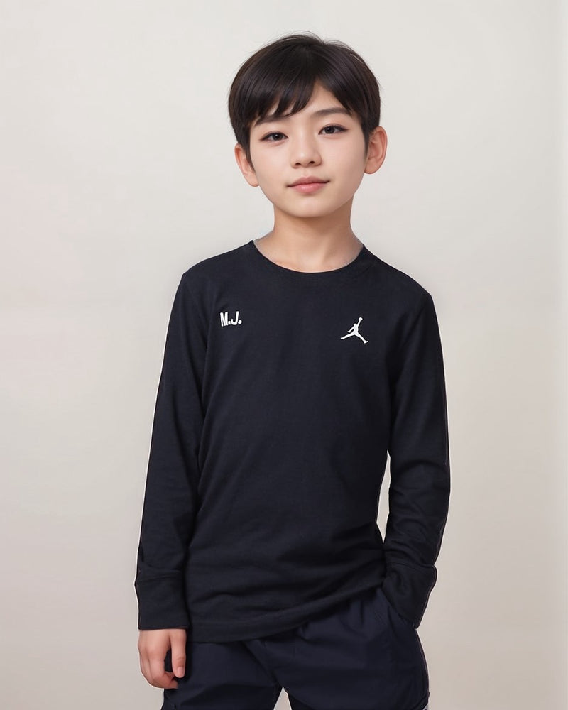 חולצה ארוכה לילדים מבית ג׳ורדן- .M.J