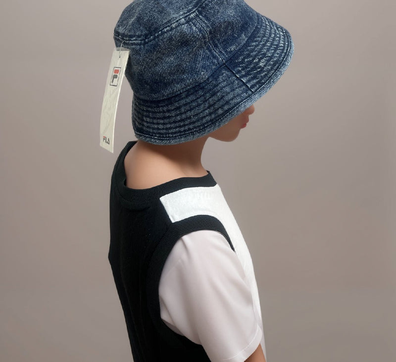 כובע באקט ג׳ינס לילדים - Fila