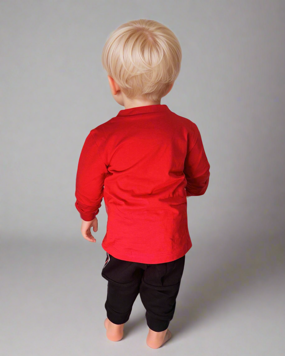 סט שתי חלקים עם חולצה ארוכה מבית נייקי | לתינוקות-ילדים