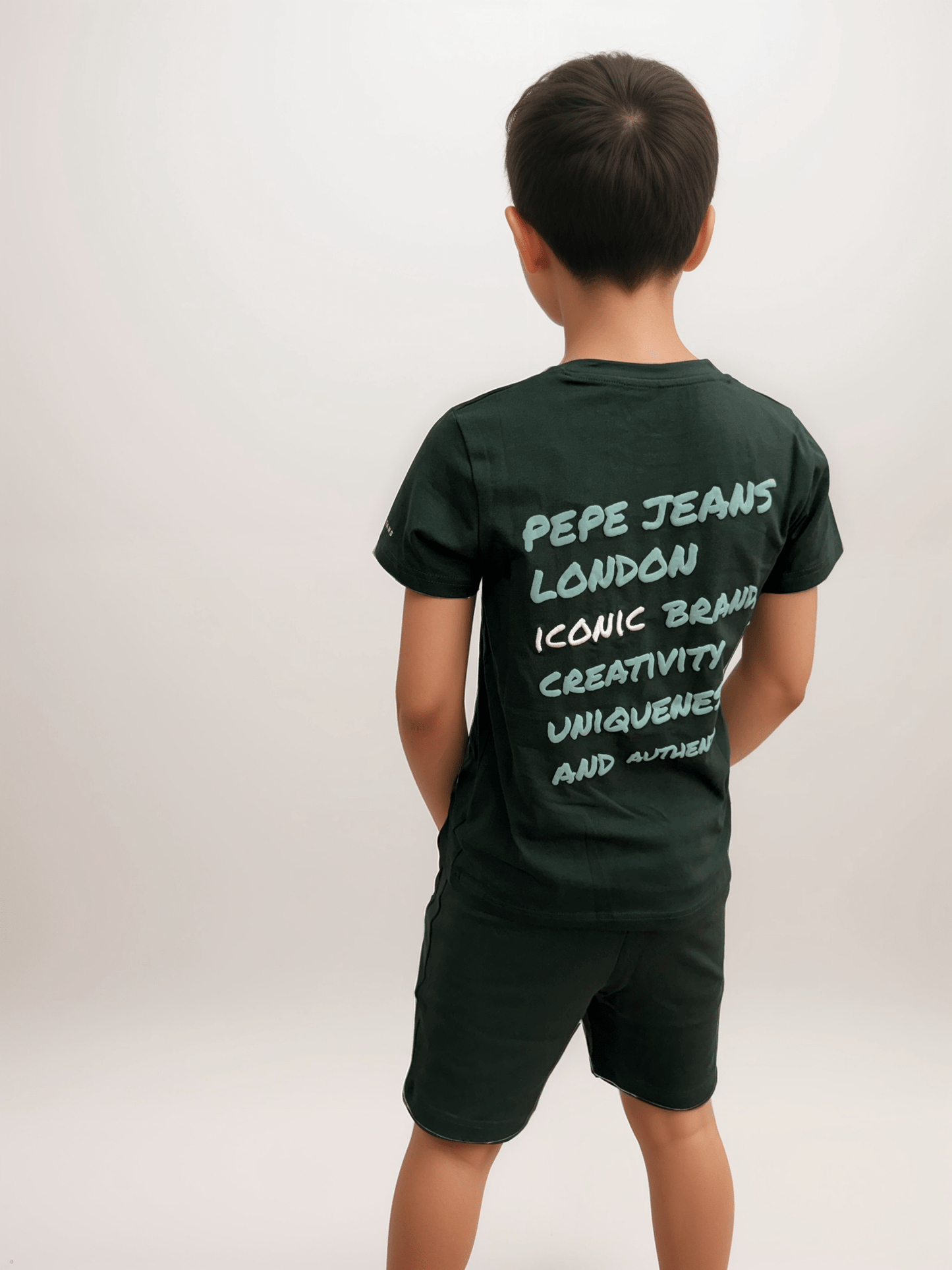 חליפה לבנים בצבע ירוק זית  Pepe Jeans