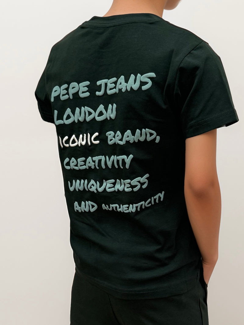 חליפה לבנים בצבע ירוק זית  Pepe Jeans