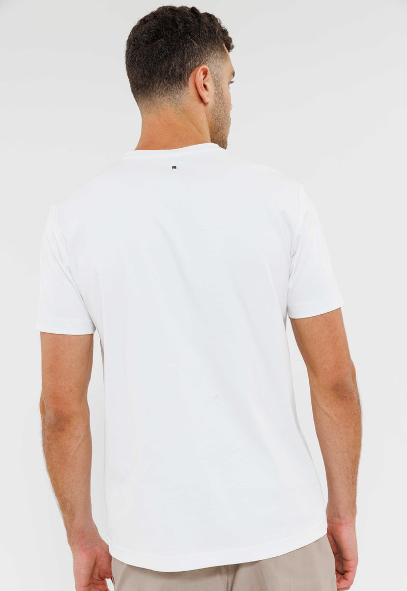 חולצת טי שירט קצרה לגברים - מרסרייזד