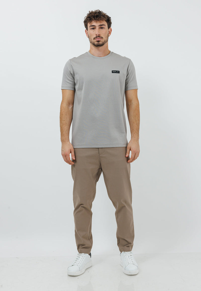 חולצת טי שירט קצרה לגברים - מרסרייזד