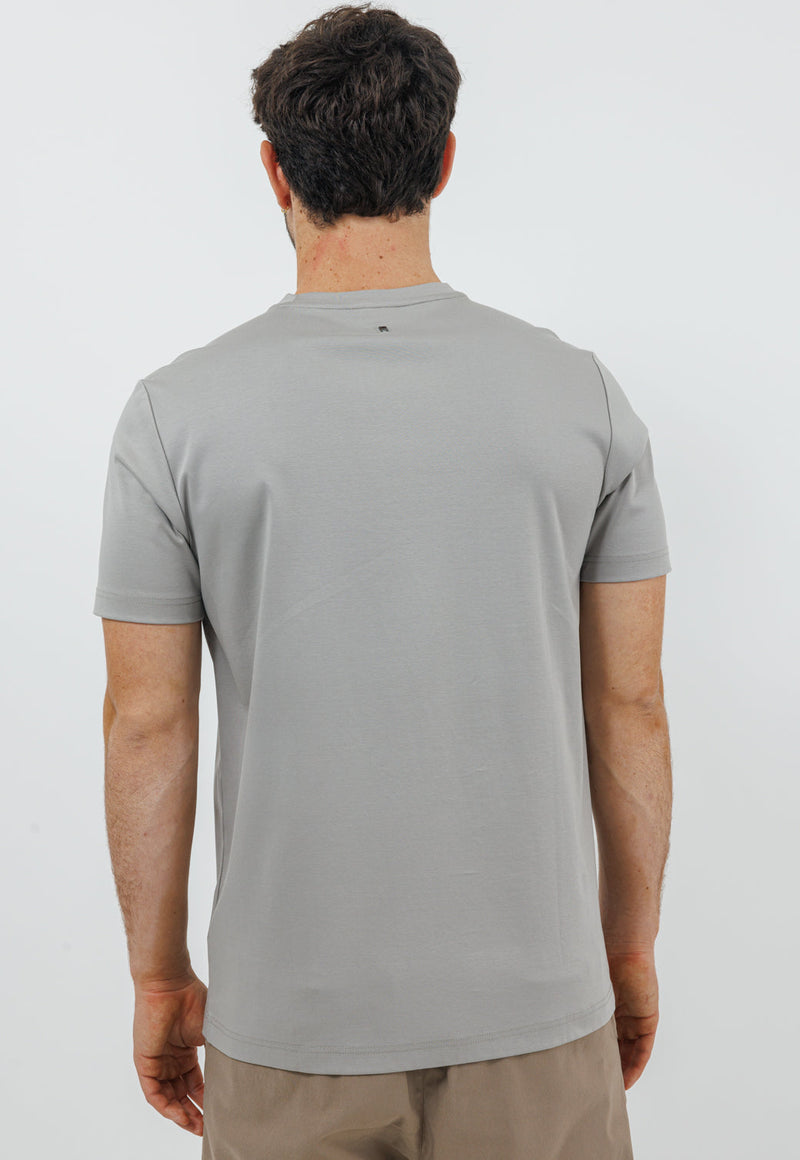 חולצת טי שירט קצרה לגברים - מרסרייזד