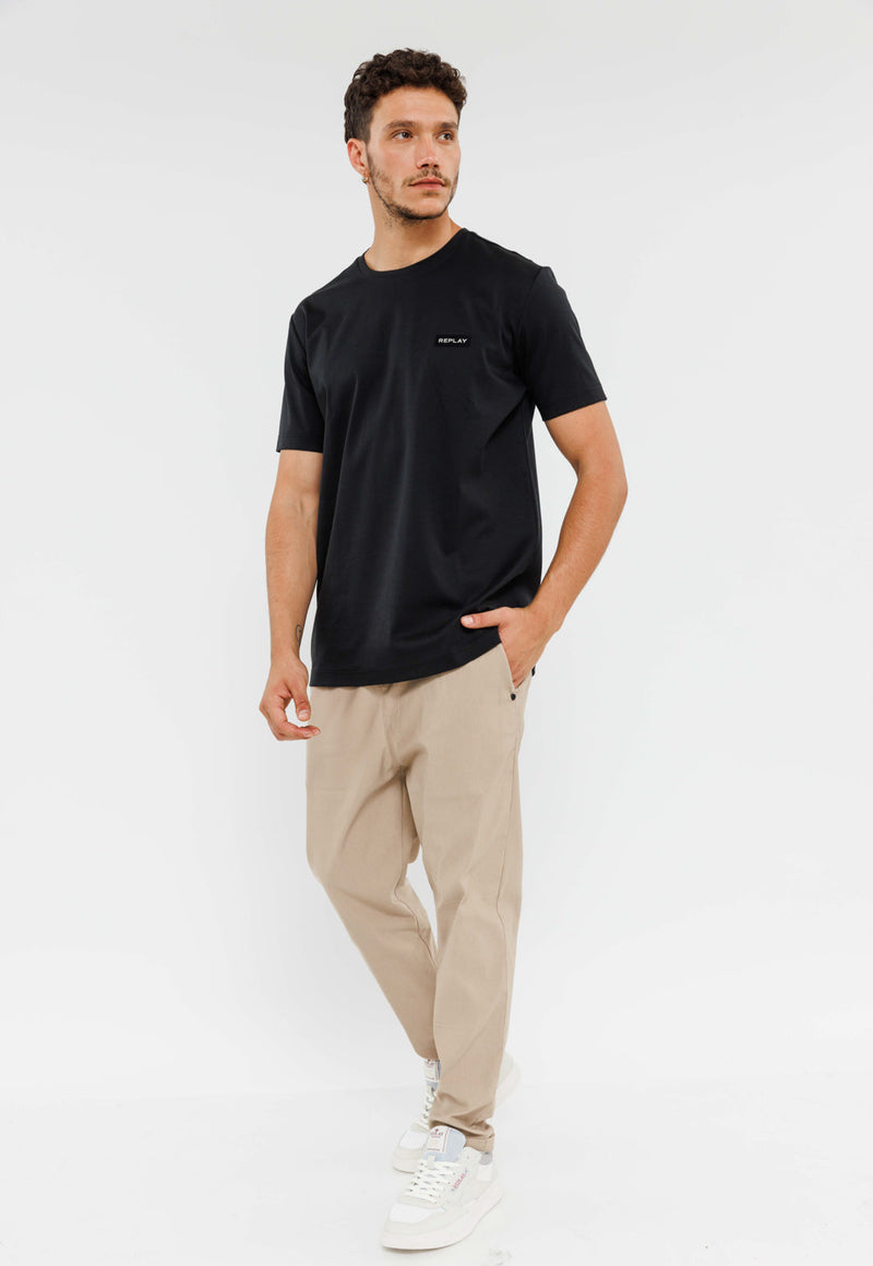 חולצת טי שירט קצרה לגברים - מרסרייזד