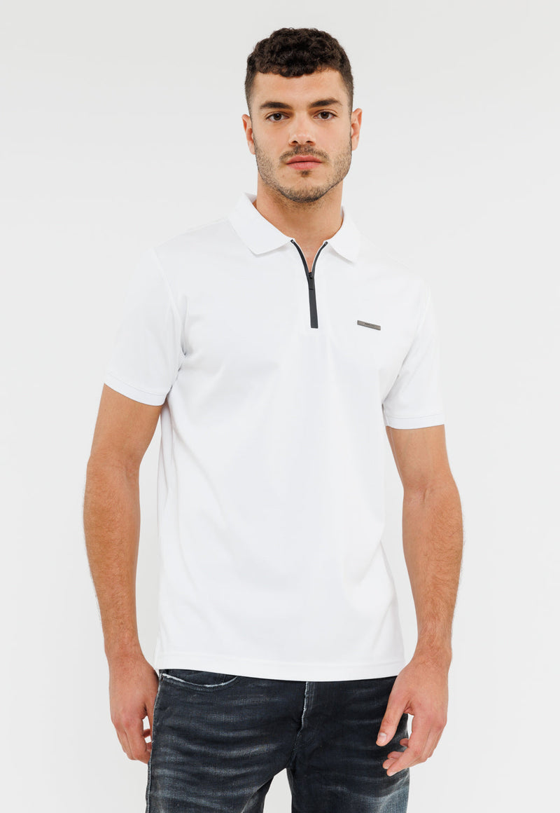 חולצת פולו שרוול קצר לגברים - מרסרייזד