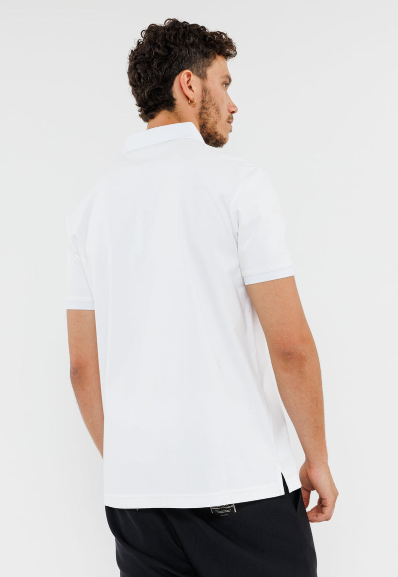 חולצת פולו שרוול קצר לגברים - מרסרייזד