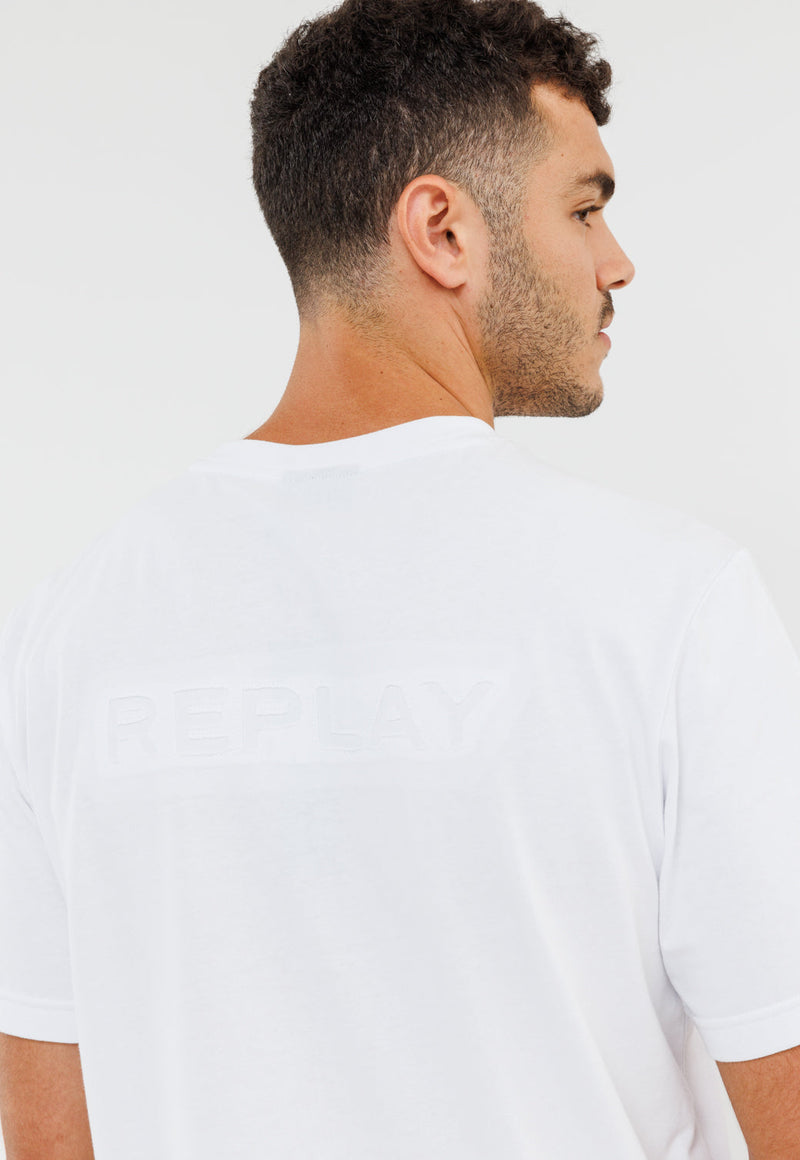 חולצת טי שירט קצרה לגברים - כותנה אוברסייז