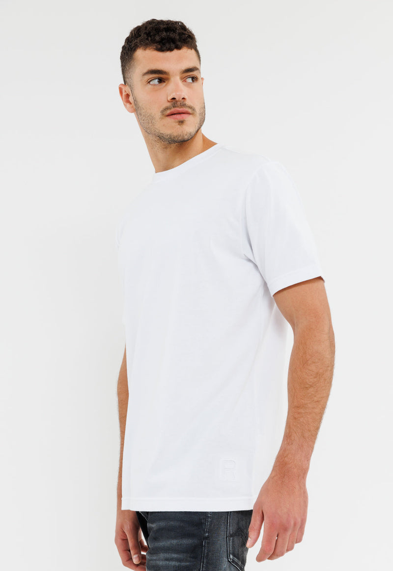 חולצת טי שירט קצרה לגברים - כותנה אוברסייז