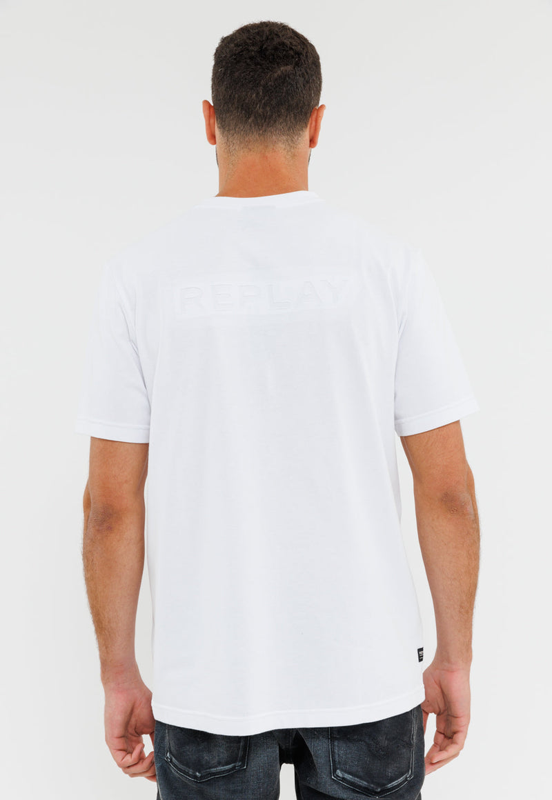 חולצת טי שירט קצרה לגברים - כותנה אוברסייז