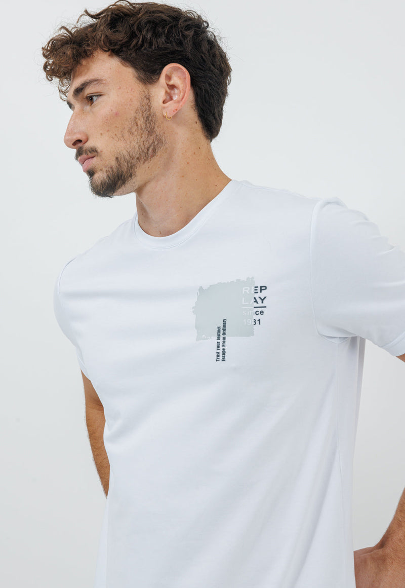 טי-שירט קצר לגברים מבית ריפליי