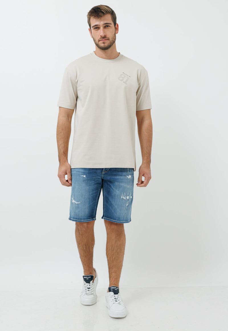 טי-שירט קצר לגברים מבית ריפליי