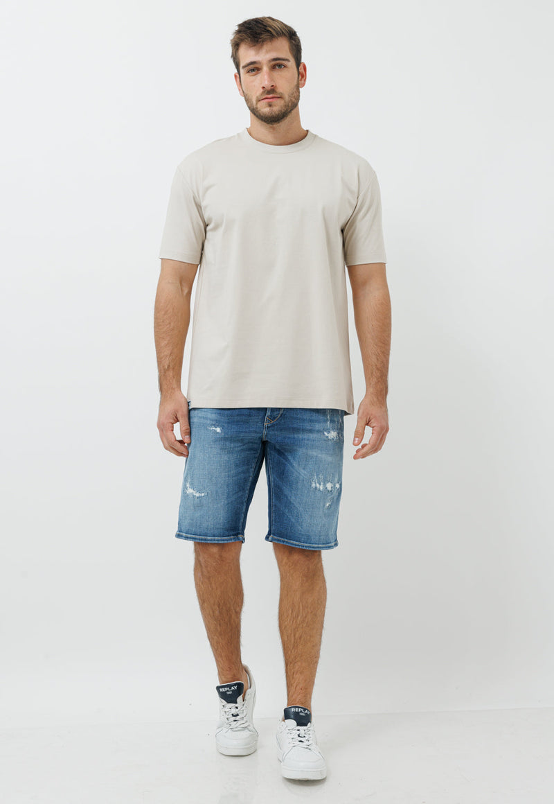 טי-שירט קצר לגברים מבית ריפליי