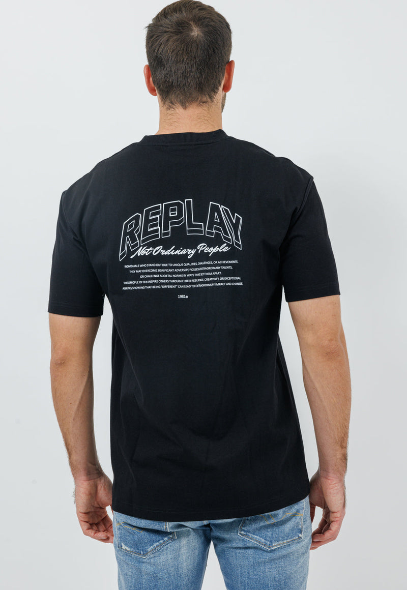 טי-שירט קצר לגברים מבית ריפליי