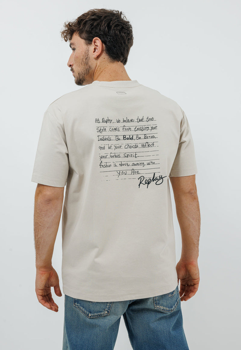 טי-שירט קצר לגברים מבית ריפליי