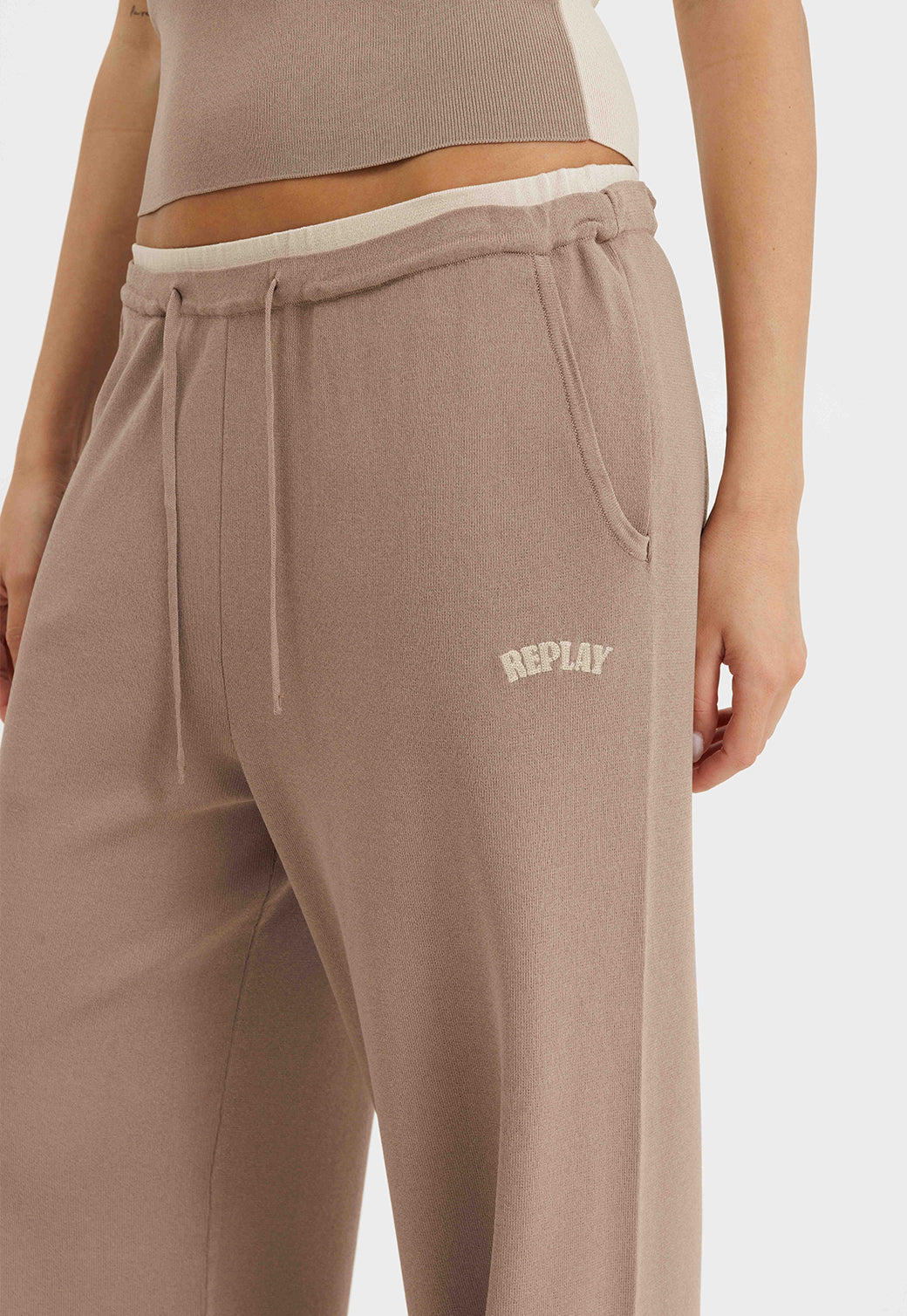 מכנסיים סרוגים ארוכים לנשים מבית ריפליי