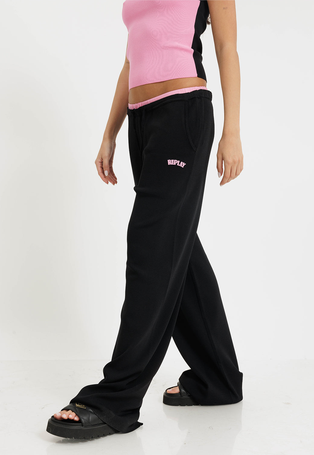 מכנסיים סרוגים ארוכים לנשים מבית ריפליי