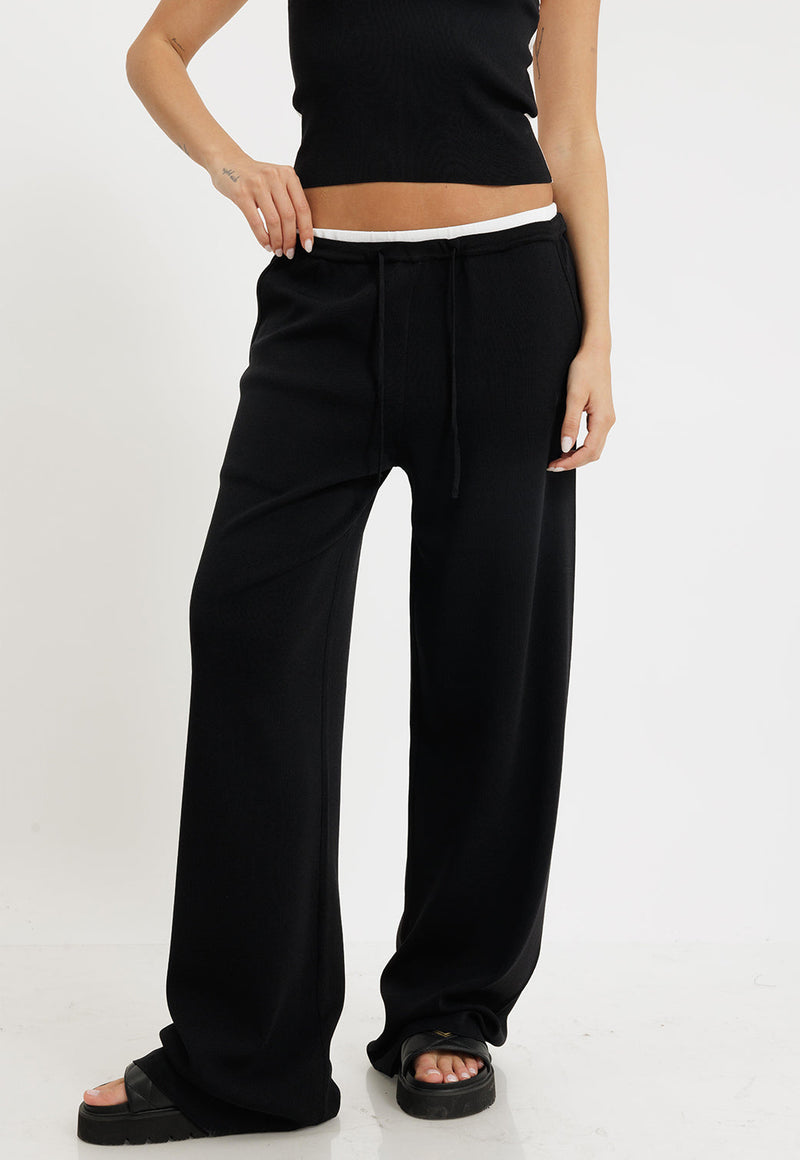 מכנסיים סרוגים ארוכים לנשים מבית ריפליי