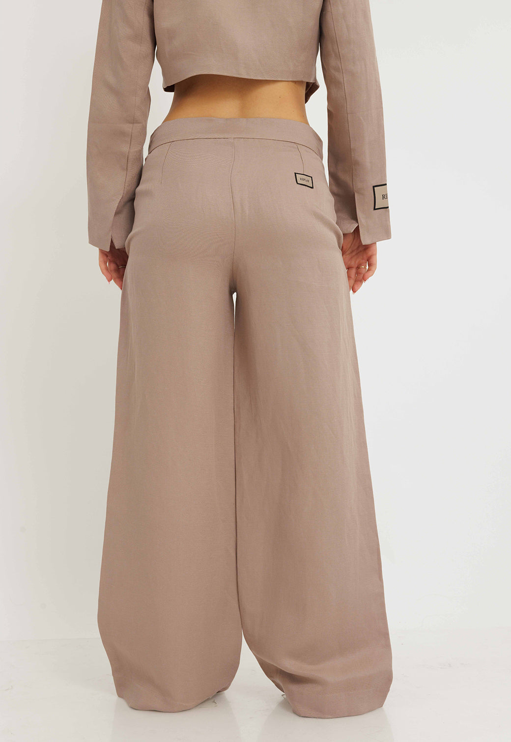 מכנסי פשתן ארוכים לנשים מבית ריפליי