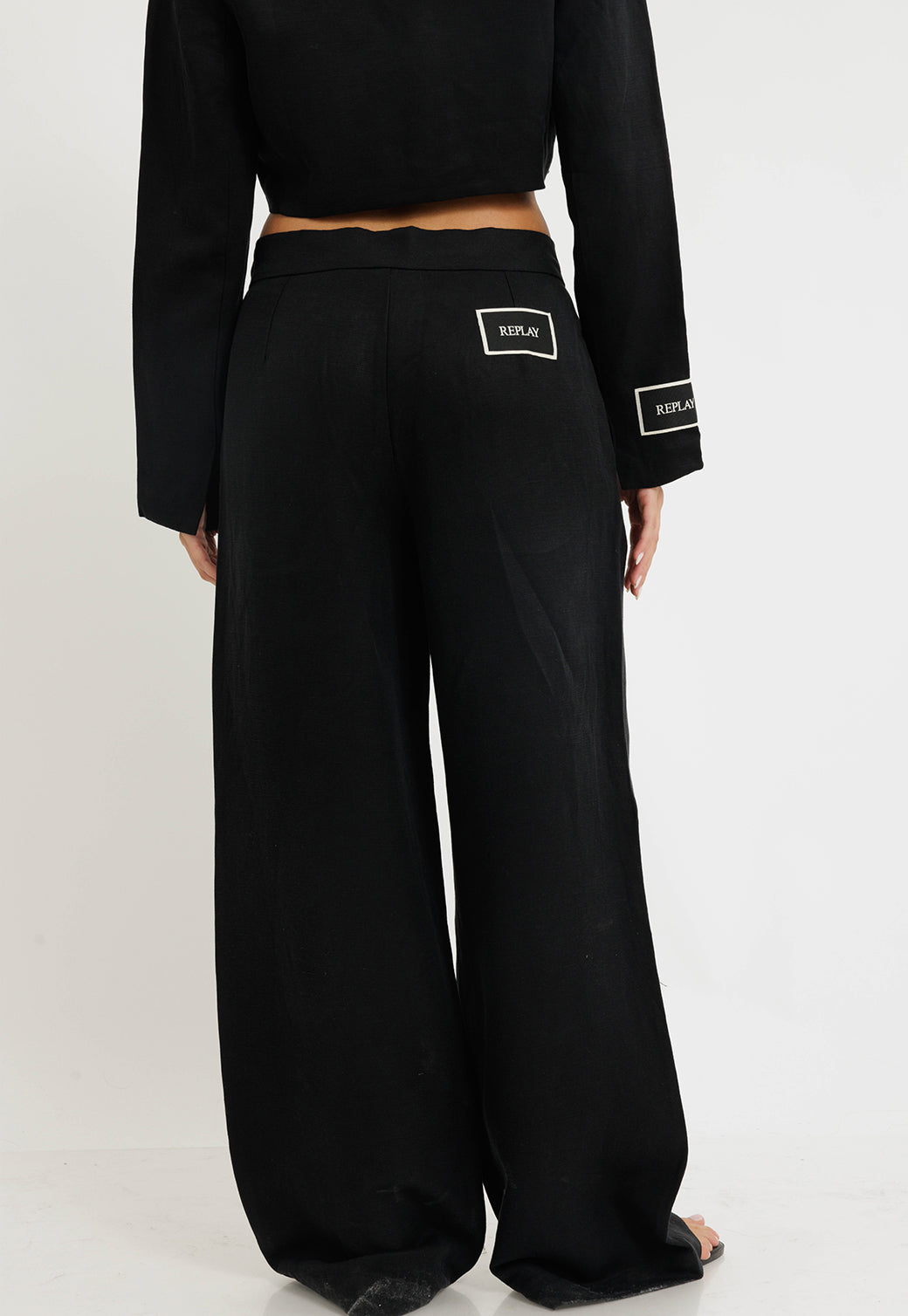 מכנסי פשתן ארוכים לנשים מבית ריפליי