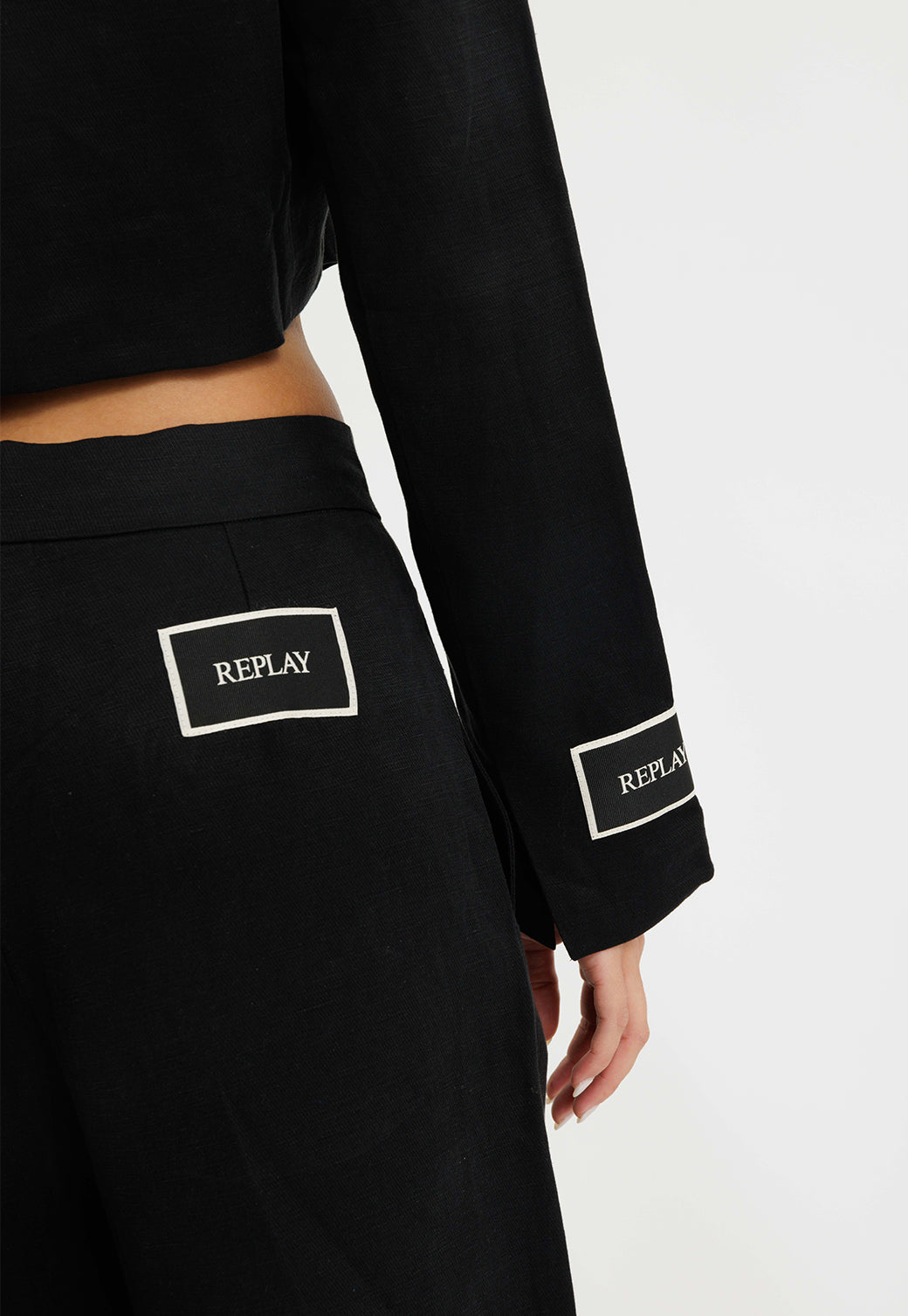 מכנסי פשתן ארוכים לנשים מבית ריפליי