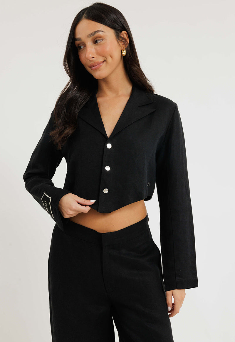 גקט פשתן אלגנטי לנשים מבית ריפליי