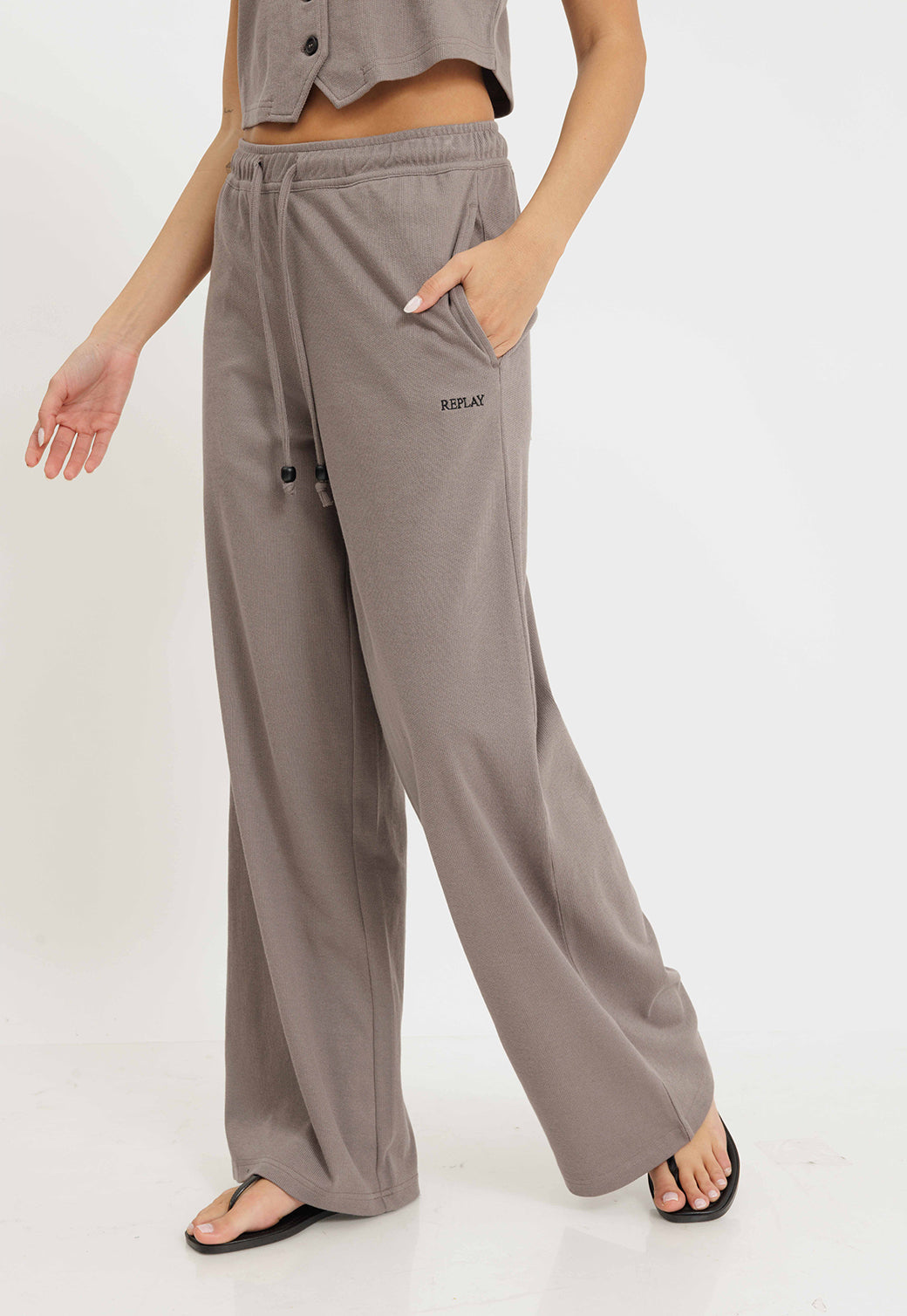 מכנסי אינטרלוק ארוכים לנשים מבית ריפליי