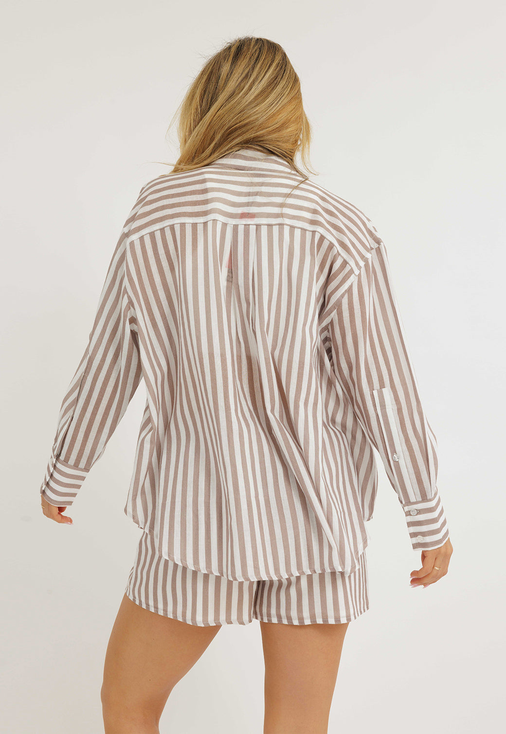 חולצת כפתורים מפוספסת לנשים מבית ריפליי