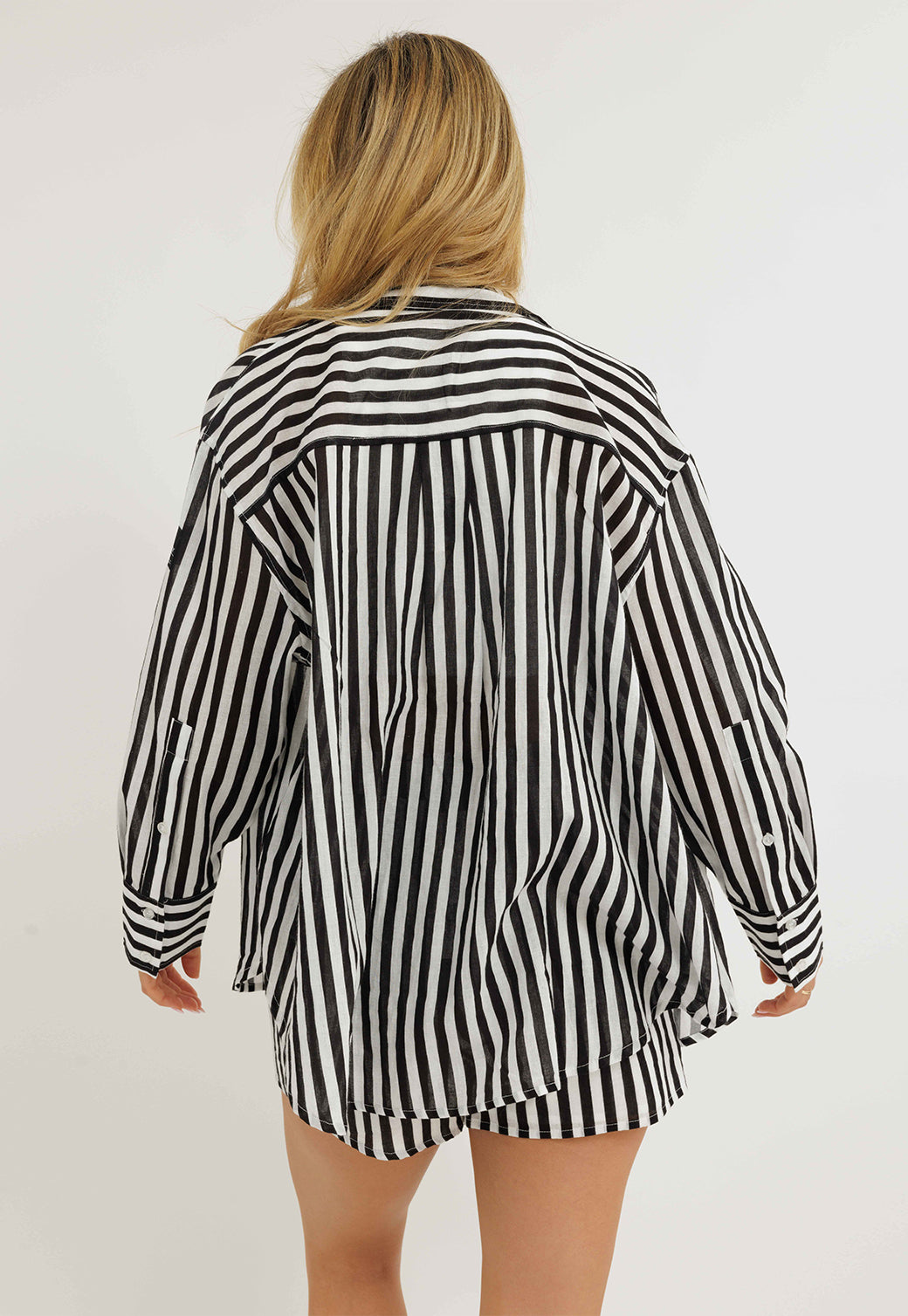 חולצת כפתורים מפוספסת לנשים מבית ריפליי