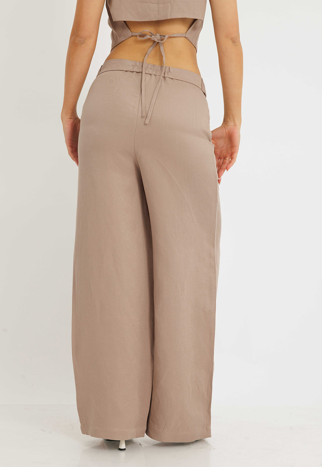 מכנסיים ארוכים מפשתן לנשים מבית ריפליי