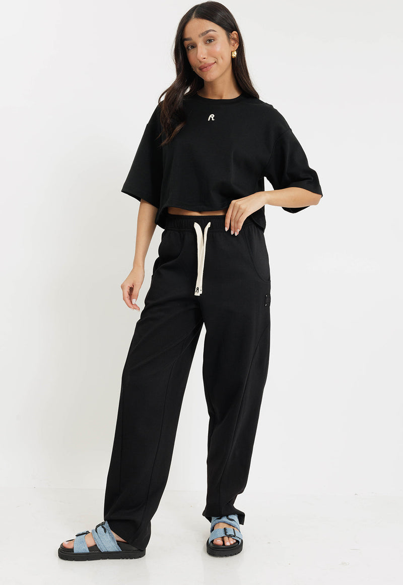 חולצת אינטרלוק קצרה לנשים מבית ריפליי