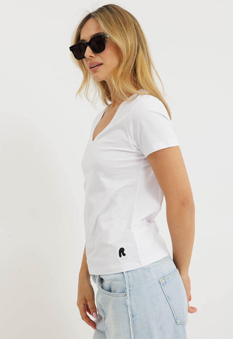 חולצת לייקרה קצרה לנשים מבית ריפליי