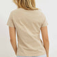 חולצת לייקרה קצרה לנשים מבית ריפליי