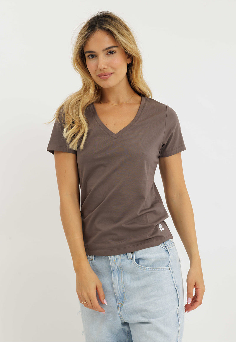 חולצת לייקרה קצרה לנשים מבית ריפליי