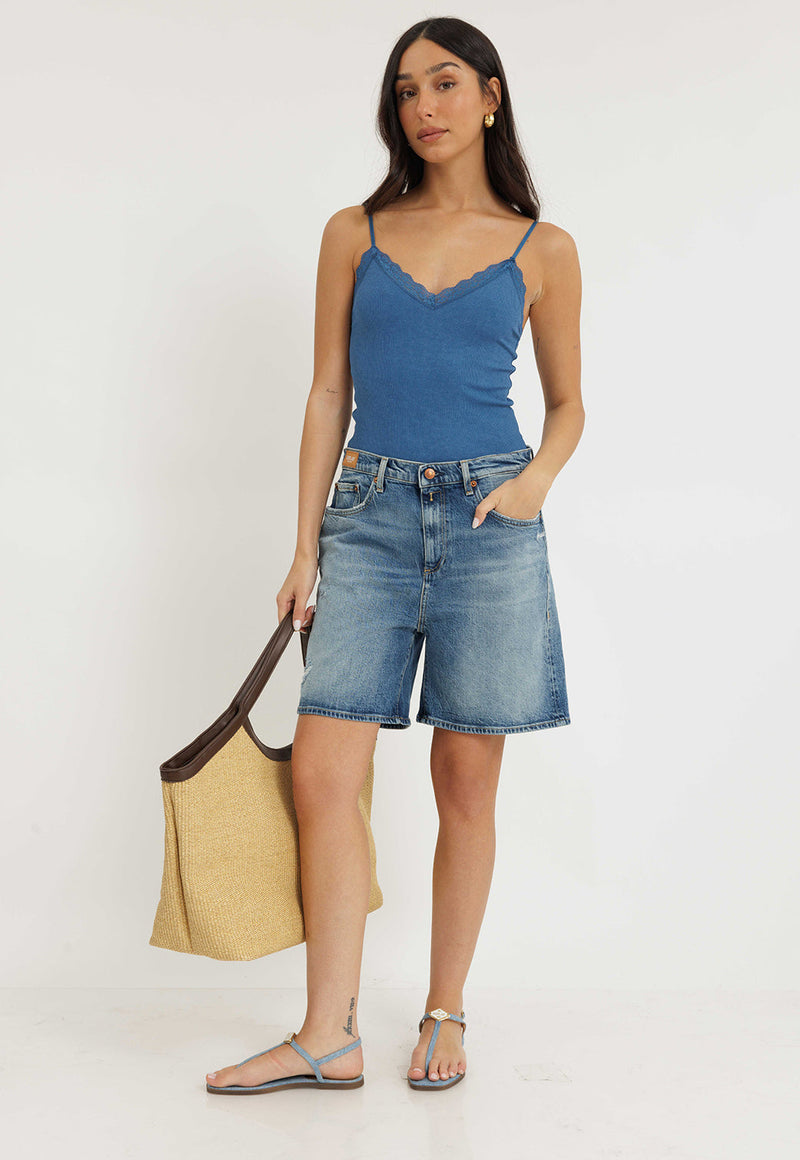 בגד גוף-גופיית תחרה לנשים מבית ריפליי