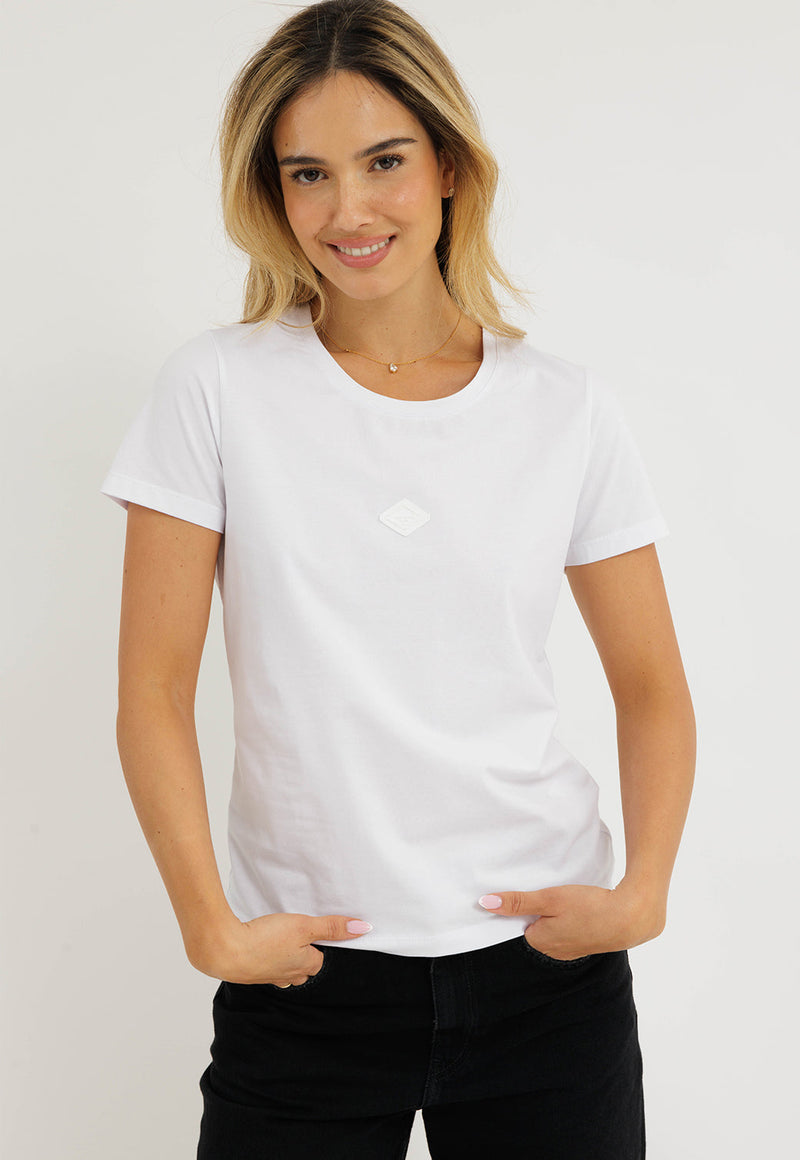 חולצת לייקרה קצרה לנשים מבית ריפליי