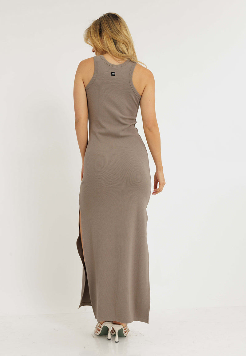 שמלת ריב ויסקוזה לנשים מבית ריפליי