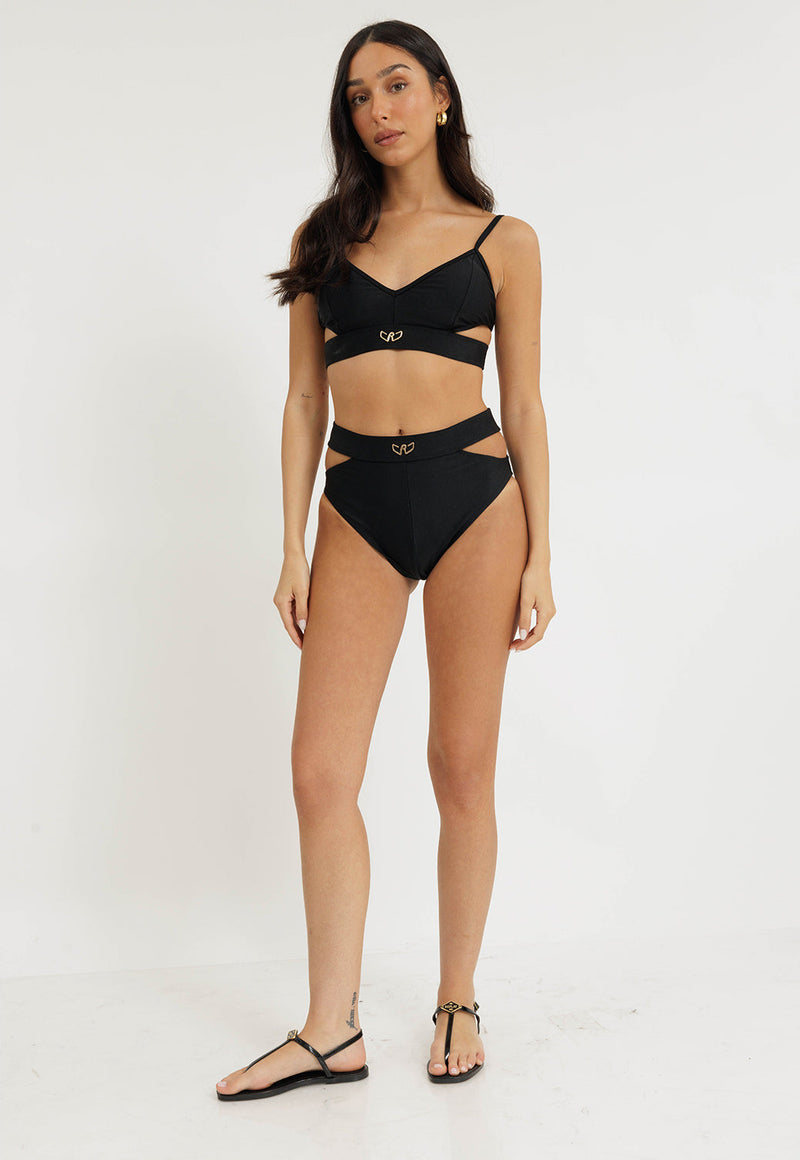 חזיית בגד ים דמוי ג׳ינס לנשים מבית ריפליי