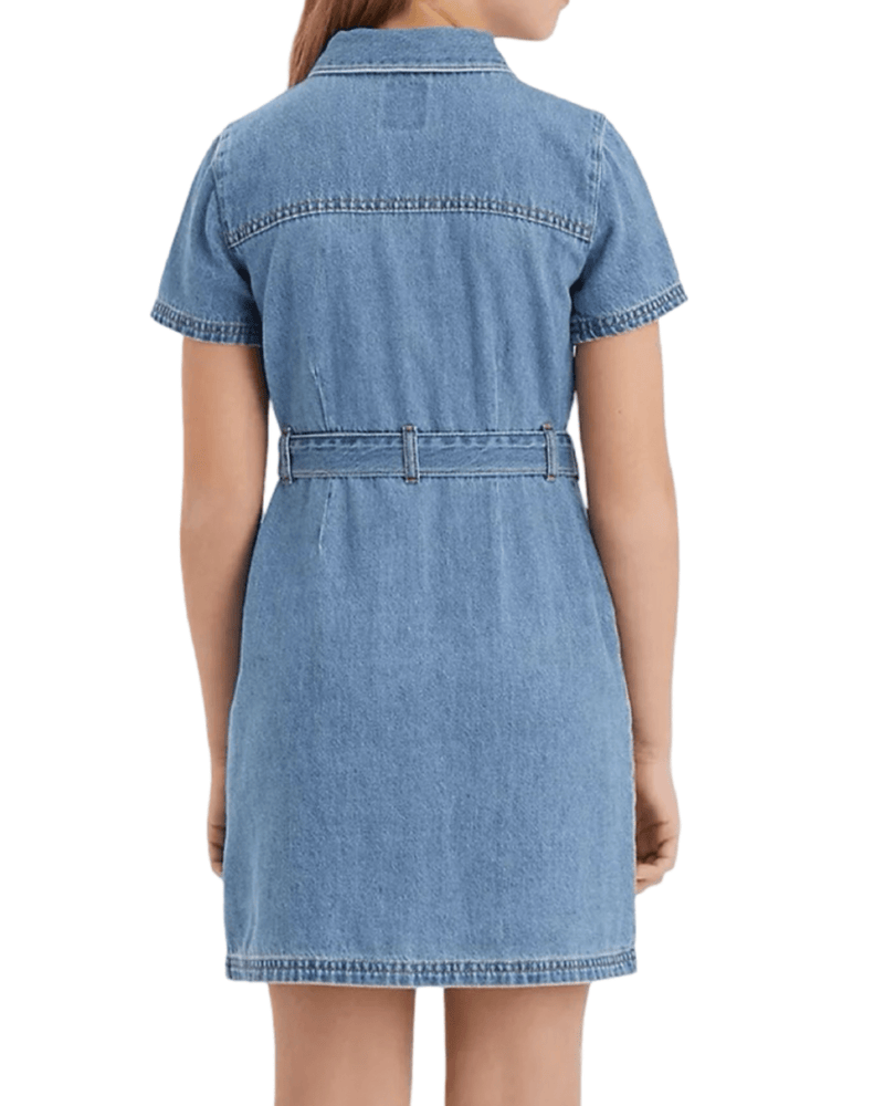 שמלת ג׳ינס קיצית