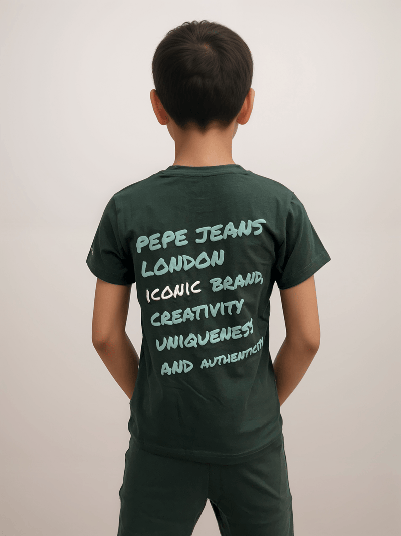 חליפה לבנים בצבע ירוק זית  Pepe Jeans