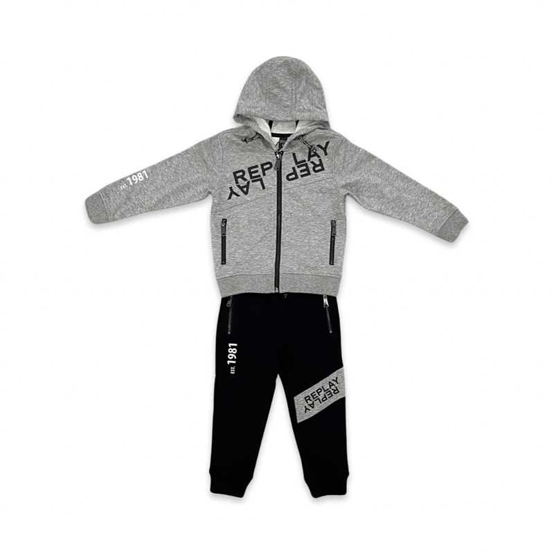 חליפת פוטר לבנים בשני צבעים