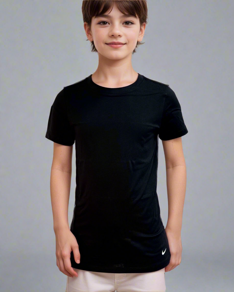 מארז 2 חולצת נייקי טי-שירט | צווארון עגול לנערים