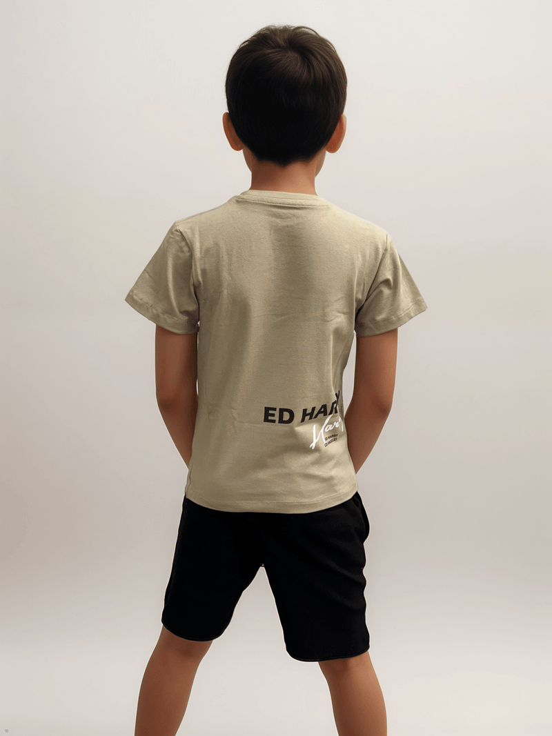 חליפה לבנים Ed Hardy