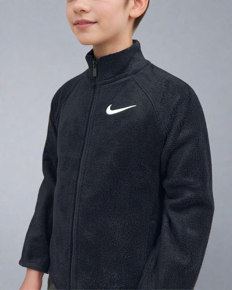 ג׳קט פליז מרוכסן מבית נייקי לילדים