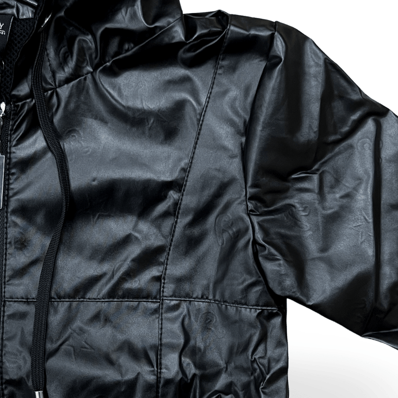 גקט אלגנט דמוי עור לבנות