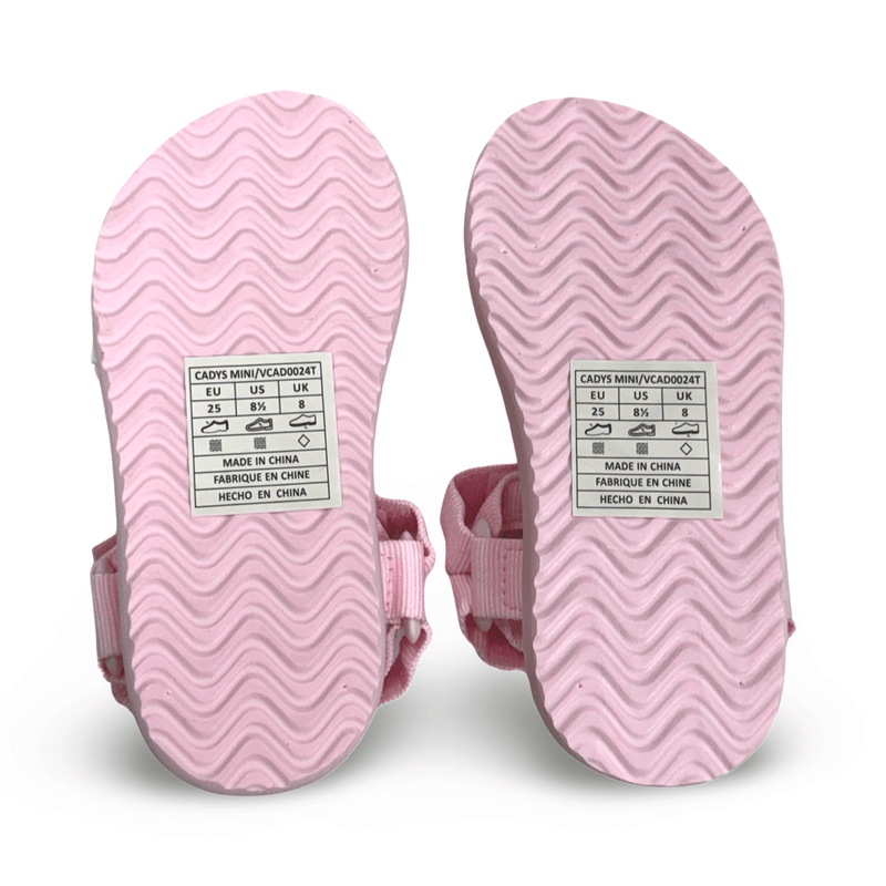 סנדלי קיץ ורודות לבנות