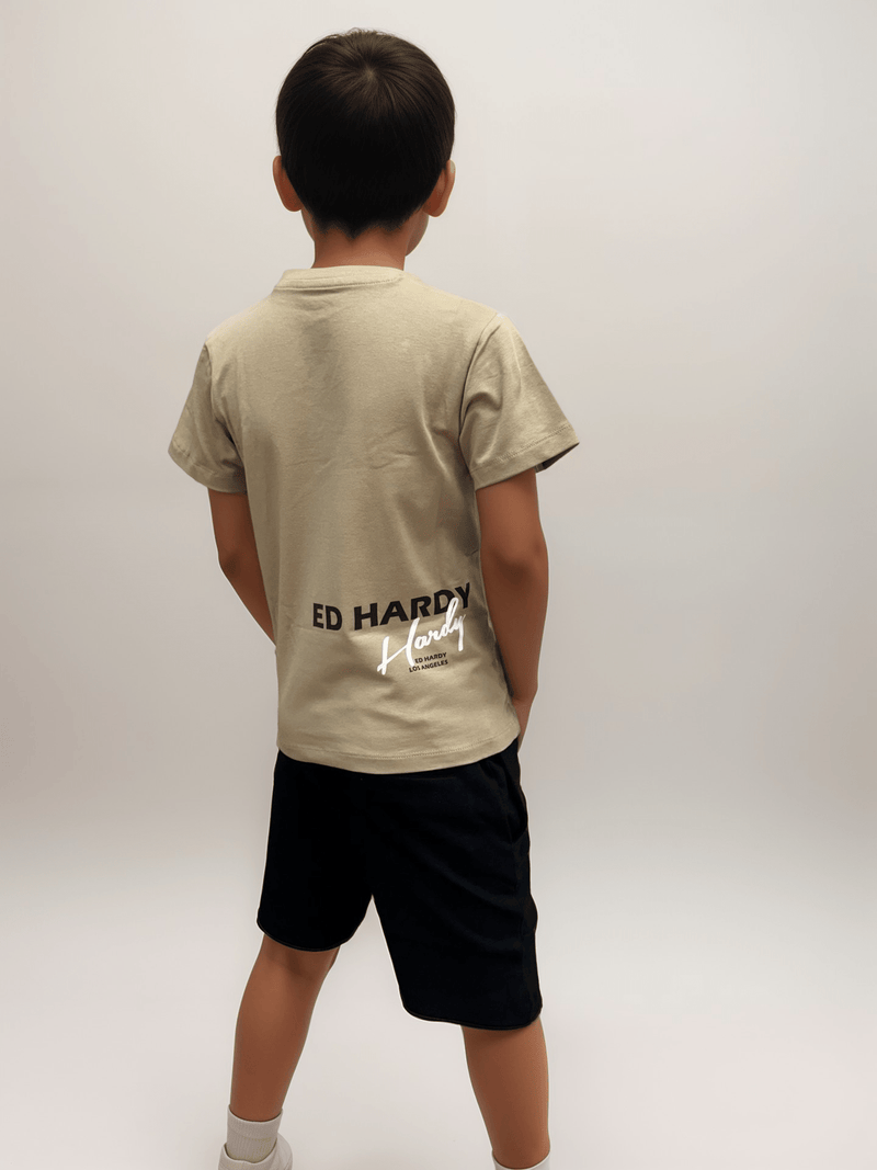 חליפה לבנים Ed Hardy