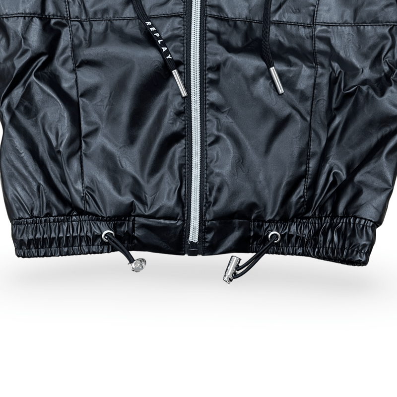 גקט אלגנט דמוי עור לבנות