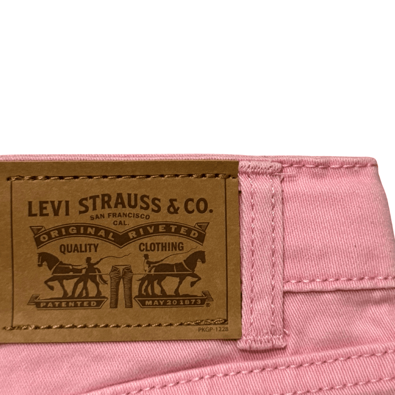 שורט ג׳ינס ורוד בהיר לבנות