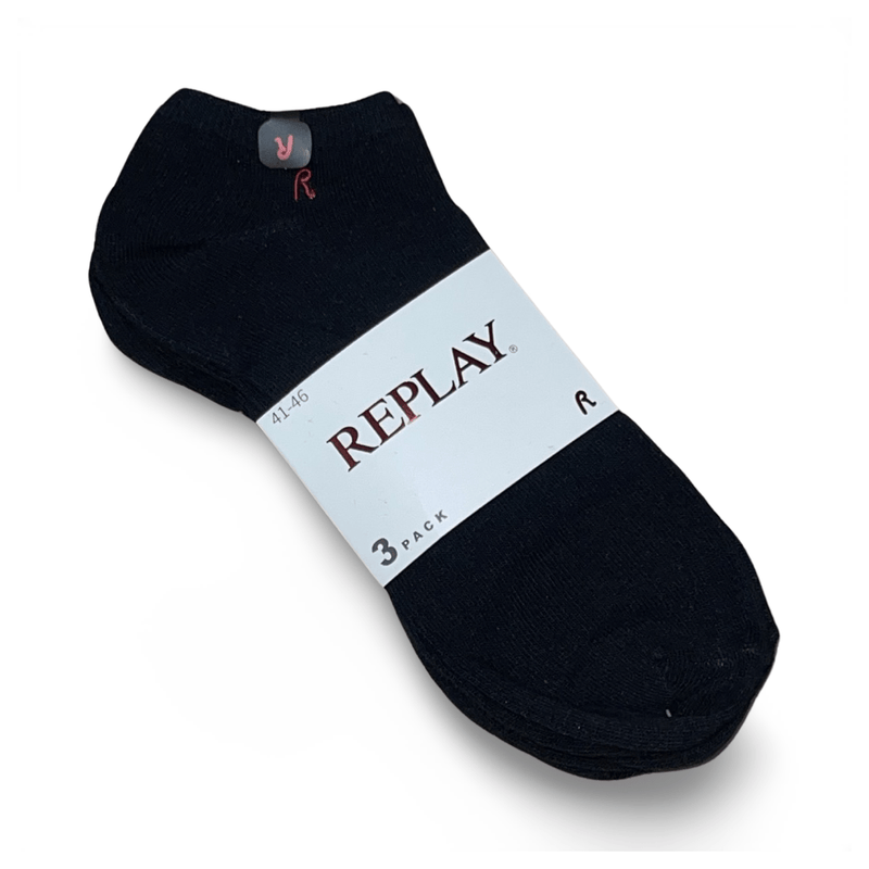 שלישיית גרביים לגבר בצבע שחור או לבן